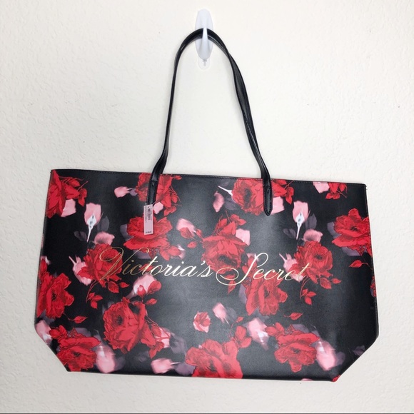 floral victoria secret bag